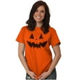 thumbnail image 4 of Classic Halloween Pumpkin Costume Plus Size Crewneck Graphic Tee Shirt Brisco Brands 4X, 4 of 5
