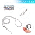 thumbnail image 3 of Replacement Purse Straps, Crystal Bag Handle Sparkly Replacement for Pochette Satchel, Multicolor, 3 of 7