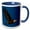 Blue/White, variant on 3drose, Nooksack River, Washington State,usa. Bald Eagle in Flight., 11oz Magic Transforming Mug