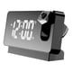 thumbnail image 2 of Reloj De Alarma De Proyección, Largos Relojes De Alarma Digital En Espera Para Dormitorio, 2 of 7