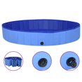 thumbnail image 1 of vidaXL Foldable Dog Swimming Pool Blue 200x30 cm PVC, 1 of 5