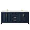 thumbnail image 2 of Wyndham Collection Wcv252580d-Vca-Mxx Daria 80" Free Standing Double Basin Vanity Set -, 2 of 7
