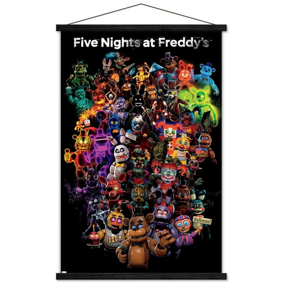 Five Nights at Freddy's: Special Delivery - Collage Wall Poster, 22.375" x 34"