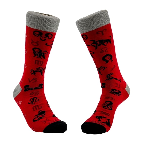 Zodiac Socks from the Sock Panda (Adult Large - Men's Shoe Sizes 8-12)