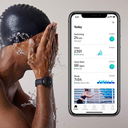 Withings Steel HR Sport Hybrid Smartwatch 40mm Activity Sleep Fitness and Heart Rate Tracker with Connected GPS Smart Notifications Water Resistant with 25 Day Battery Life Walmart