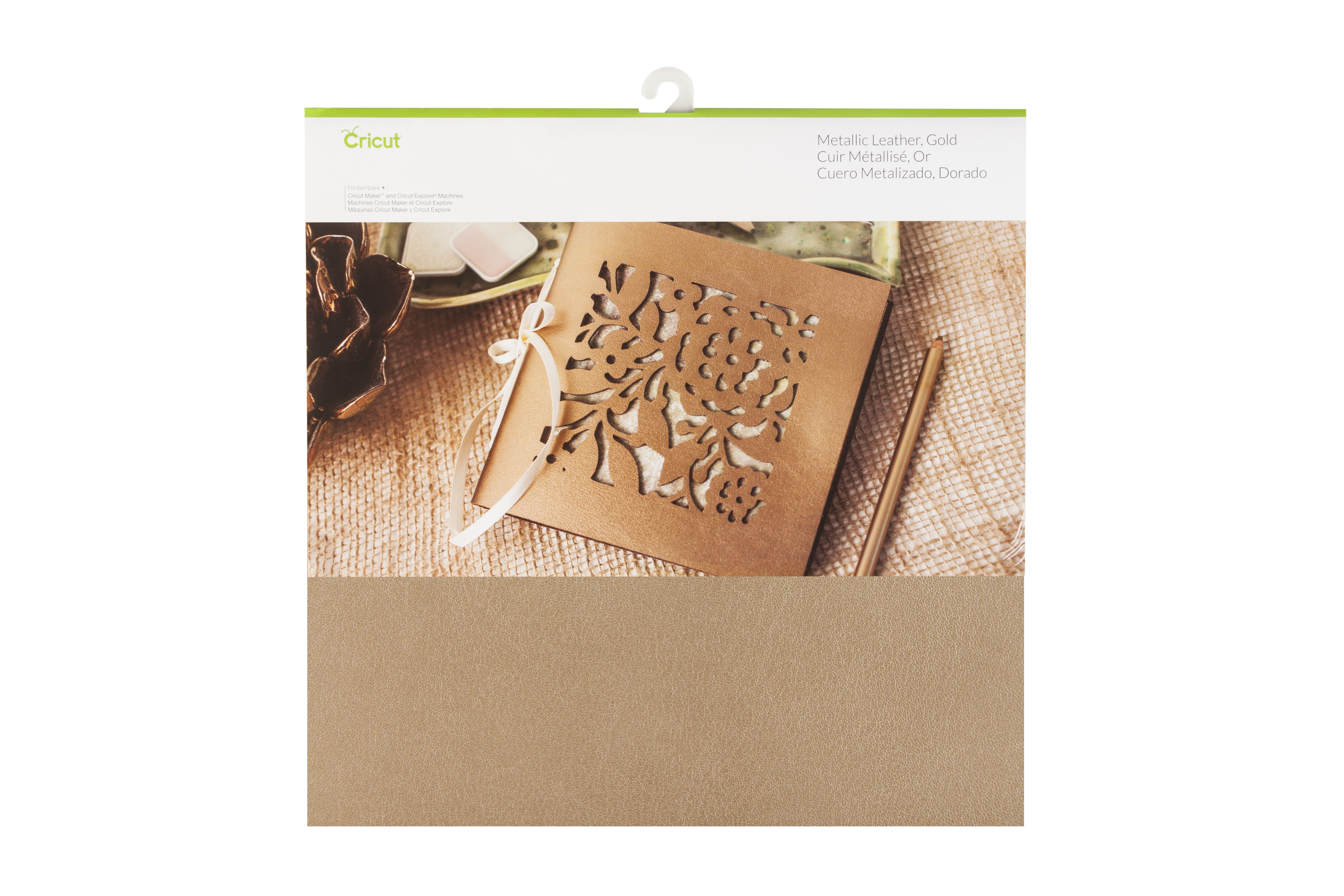 Cricut Leather, Metallic, Gold