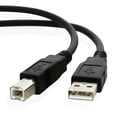 thumbnail image 2 of EpicDealz 6' USB for Canon PIXMA MG2520 Inkjet All-in-One Printer Cable, Black, 2 of 6