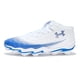 thumbnail image 2 of Zapatos de Fútbol Americano Spotlight Hammer RM para Hombre de Under Armour, Blanco/Royal, 11.5 US, 2 of 4