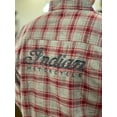 thumbnail image 3 of Indian Motorcycle  Mens Phoenix Plaid Shirt Soft Comfy Lightweight Cotton Gray- XX-Large 286478112, 3 of 10