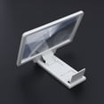 thumbnail image 1 of TAILTOSS 1Set Abs Rectangular Cell Phone Screen Magnifier Stand For Smartphone Reduce Strain, 1 of 6