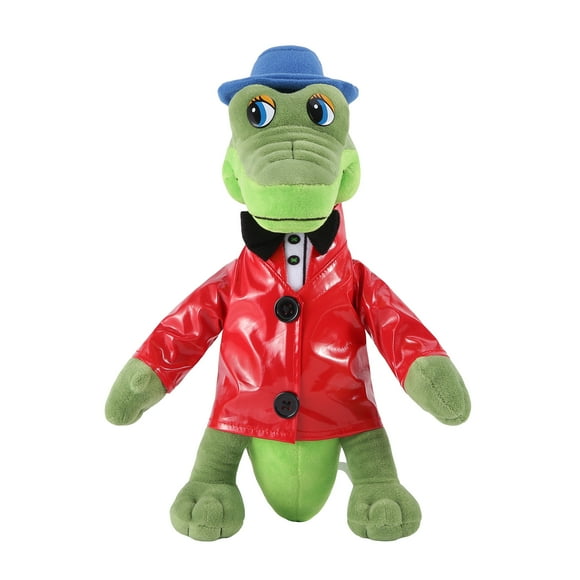 Kmbangi Plush Crocodile Doll Soft Stuffed Alligator Animals Toy Cute Throw Pillows for Home Office Ornaments Kids Birthday Gift