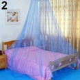thumbnail image 4 of huanledash Elegant Lace Insect Bed Canopy Netting Curtain Round Dome Mosquito Net Bedding, 4 of 6