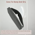 thumbnail image 6 of Unique Bargains Silicone Body Scrubber with Non-slip Hand Strap for All Skin Types Gray, 6 of 7