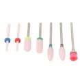 thumbnail image 1 of Brocas de acero inoxidable BuyWeek 7 piezas para decoración de uñas, 1 of 14