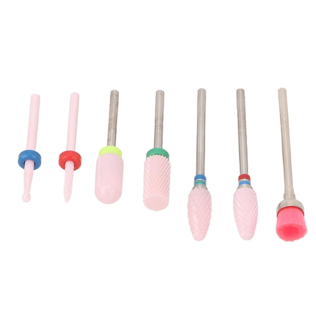 Brocas de acero inoxidable BuyWeek 7 piezas para decoración de uñas