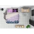 thumbnail image 1 of 3D Purple Sky City Juego de Funda de edredón Juego de Fundas de almohada 105, 1 of 2