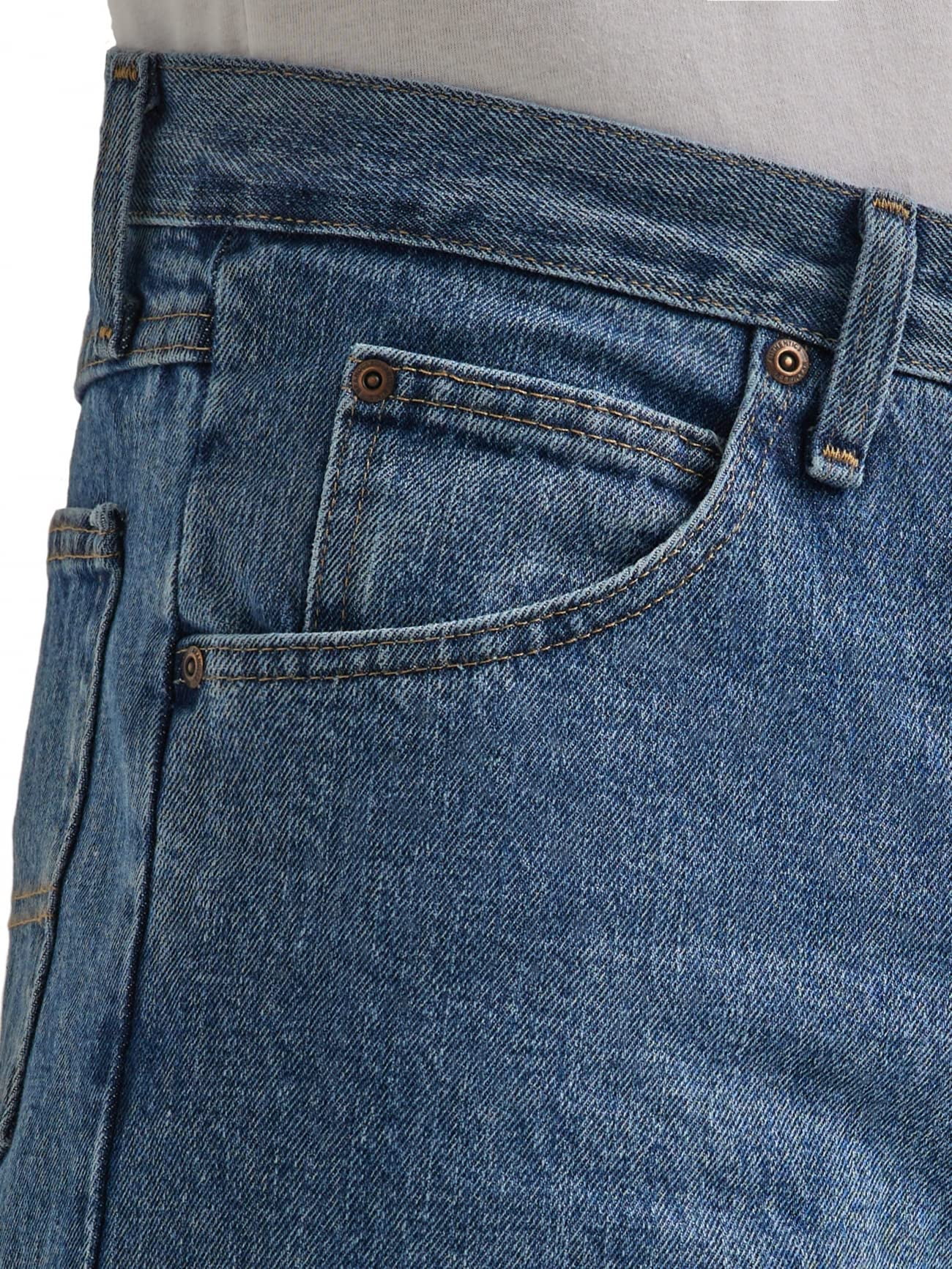 Wrangler Authentics Men's Classic 5-Pocket Regular Fit Cotton Jean ...