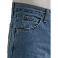 thumbnail image 3 of Wrangler Authentics Men's Classic 5-Pocket Regular Fit Cotton Jean, Vintage Blue Grey, 40W x 28L, 3 of 4