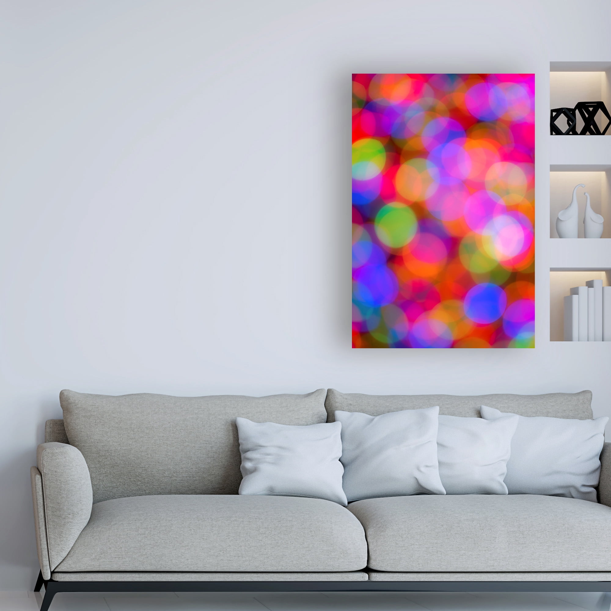 Trademark Fine Art 'Holiday Lights' Canvas Art by Darren White Photography