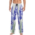 thumbnail image 2 of Blue Iris Men's Pajama Pants Lightweight Sleepwear Bottom Lounge Pants, 2 of 6