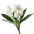 thumbnail image 1 of 1Pcs Artificial Flower Realistic Looking No Watering Bright-colored Simulation Flower Furnishing for Home, 1 of 10