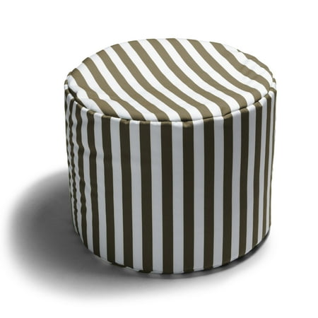 Jaxx Spring Outdoor Pouf Ottoman Taupe Stripes Walmart Enchanting Outdoor Pouf Footstool Jaxx Spring Outdoor Pouf Ottoman Taupe Stripes Walmart Enchanting Outdoor Pouf Footstool