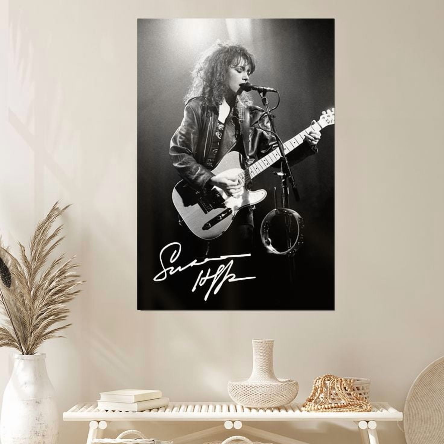 Music Poster - Susanna Hoffs 80s 90s Retro Style - Size 24x36