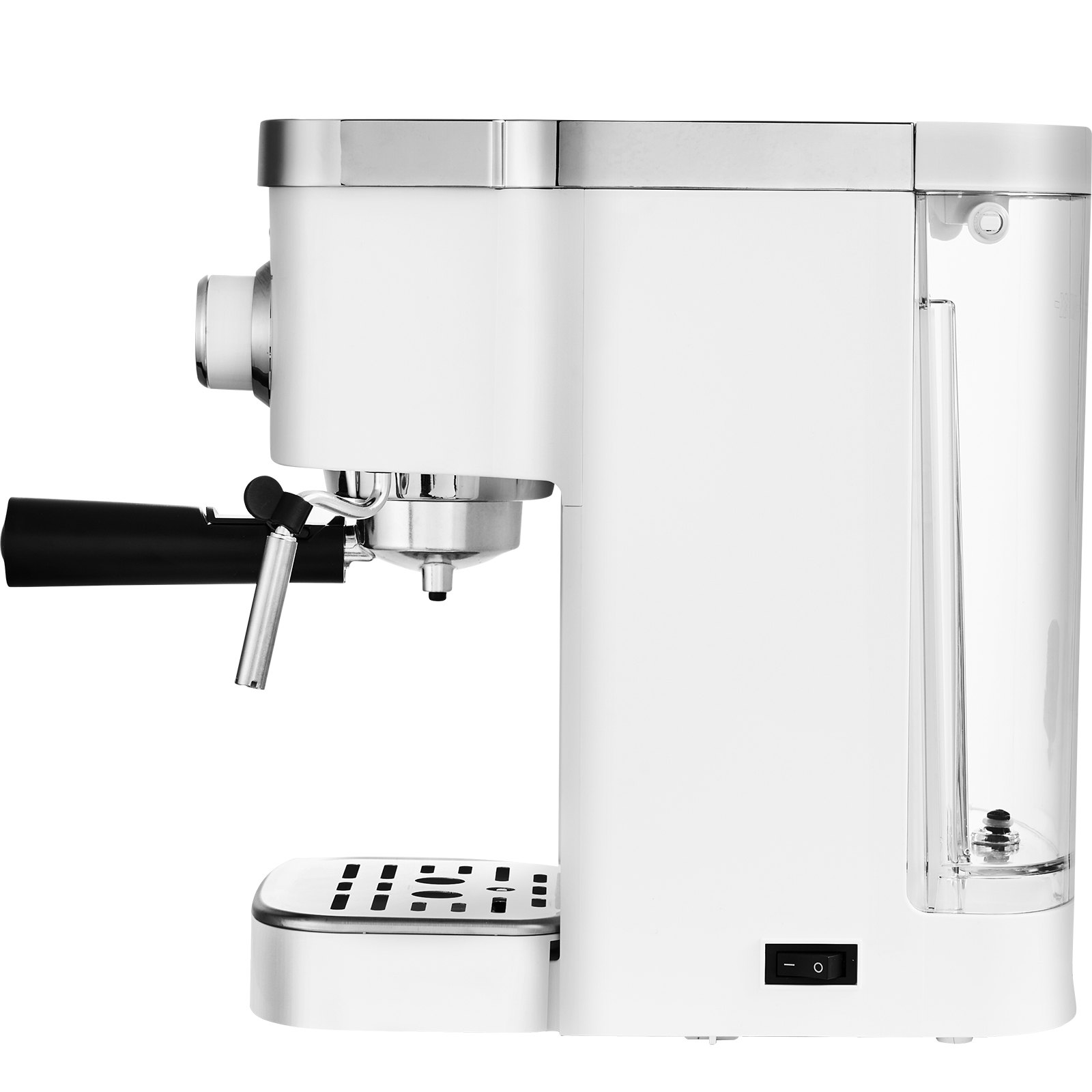 VEVOR Semi-Automatic Espresso Machine, 15Bar Espresso Maker with Milk Frother, High-Power Boiler, Removable Water Tank, and NTC Control System for Professional Cappuccino and Latte