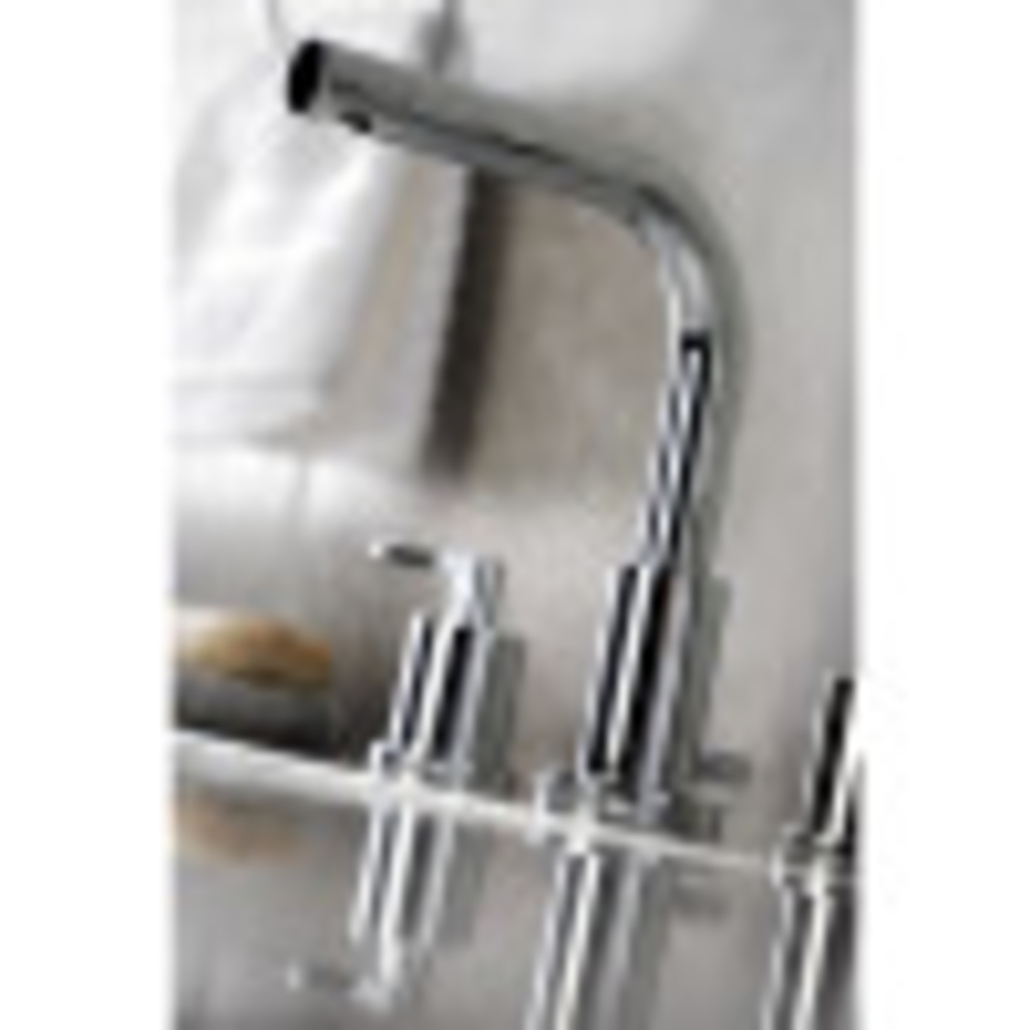 Kingston Brass FSC8951SVL Serena Widespread Bathroom Faucet with Pop-Up Drain, Polished Chrome