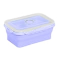 thumbnail image 2 of Homerr Lonchera plegable ligera de silicona, lonchera plegable, lonchera portátil y ligera, contenedor expandible para almacenar alimentos, a prueba de fugas, para oficina, escuela y hogar, 350, 2 of 8