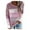 Purple, variant on Long Sleeve Shirts for Women Clothes Pullover Patchwork V-Neck Hooded Sweater Blouse Tops Christmas Casual