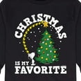 thumbnail image 3 of Peanuts - Christmas Is My Favorite  - Toddler And Youth Long Sleeve Graphic T-Shirt, 3 of 6