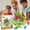 Stacking Dinosaur 64PCS, variant on Kids Balance Game, 64PCS Stacking Board Game for Kids & Adults, Building Blocks Game for Patience, Focus & Family Fun