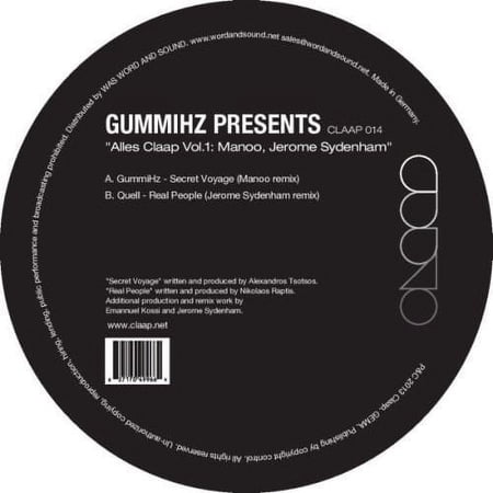 Jerome Sydenham - Alles Claap Vol. 1, EP3 - Electronica - Vinyl