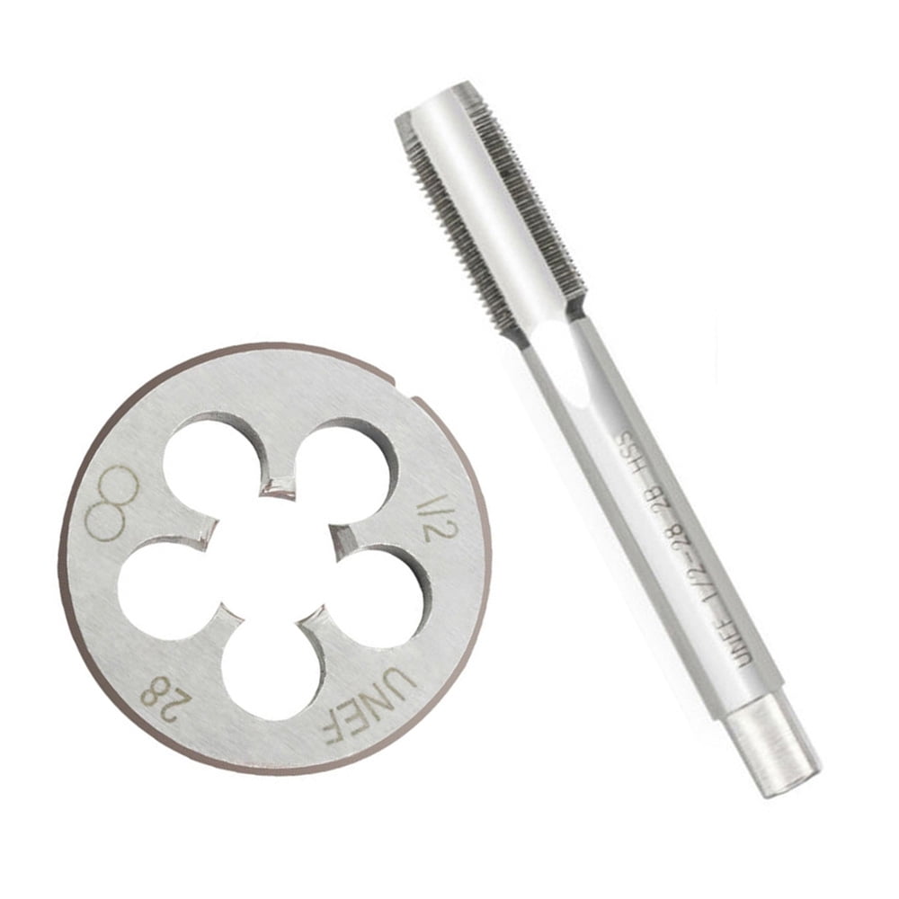 1/2"28 Gunsmithing Tap + Die Set (1/2" x 28) For 9mm, 223, 5.56, 22LR