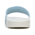thumbnail image 3 of Dr. Scholl's Womens Pisces Canvas Slip-On Slide Sandals Blue 6 Medium (B,M), 3 of 3