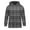 za-Dark Gray, variant on RongHuan Big and Tall Plaid Jacket Mens Fleece Lined Flannel Shirt Jackets with Hood Fall Winter Button Down Outerwear Casual Long Sleeve Coat