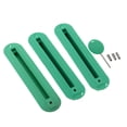 thumbnail image 1 of Greeniant 3 Sets Tri Box Surfing SUP Surfboard Fin Plug Set con Tornillo Verde Deportes acuáticos Verde, 1 of 1