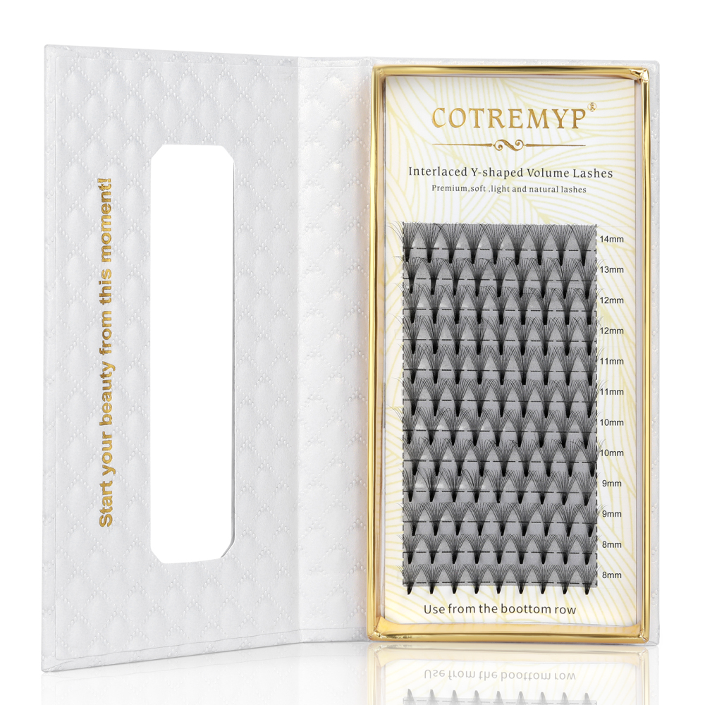 Girls Grafted Fake Eyelashes Thick Volume Emulated Eyelashes for