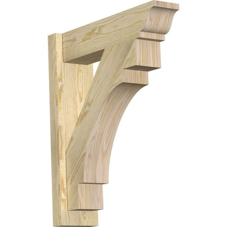 

6 W x 22 D x 26 H Merced Rough Sawn Traditional Outlooker Douglas Fir