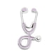 thumbnail image 3 of Broche Pin Broche, Broche Pin Insignia Enfermera Regalo para Mujeres Broche de Solapa Moda Argenta violeta claro, 3 of 9