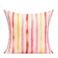 thumbnail image 5 of Pink Coral Outdoor Throw Pillow Covers 20x20 Set of 4 Colorful Abstract Modern Couch Furniture Geometric Striped Square Decorative Patio Cushion Covers Home Decor for Bedroom Sofa Bench Porch, 5 of 5