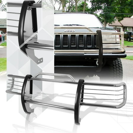 Chrome Stainless Steel Grille Brush Headlight Guard For 84 01 Jeep Chrome Stainless Steel Grille Brush Headlight Guard For 84 01 Jeep Cherokee Xj 85 86 87 88 89 90 91 92 93 94 95 96 97 98 99 00