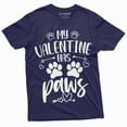 thumbnail image 4 of My Valentine Has Paws Dog Cat Person T-Shirt Pet Lover Valentine'S Gift Shirt (Large Grey), 4 of 6