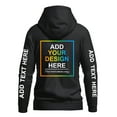 thumbnail image 2 of Custom Hoodies Design Your Own Personalized Photo Text Hoodie Custom Sweatshirt 4 Side Print, 2 of 6