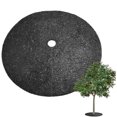 thumbnail image 1 of Tree Mulch Ring Cover Non Woven Plant Protector Mat for Outdoor Plant Landscaping Gardening Ground Protection 1 Pc, 1 of 6