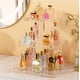 thumbnail image 2 of Organizador de perfumes NIUBEE, bandeja rectangular de resina transparente de 3 niveles, 2 of 8