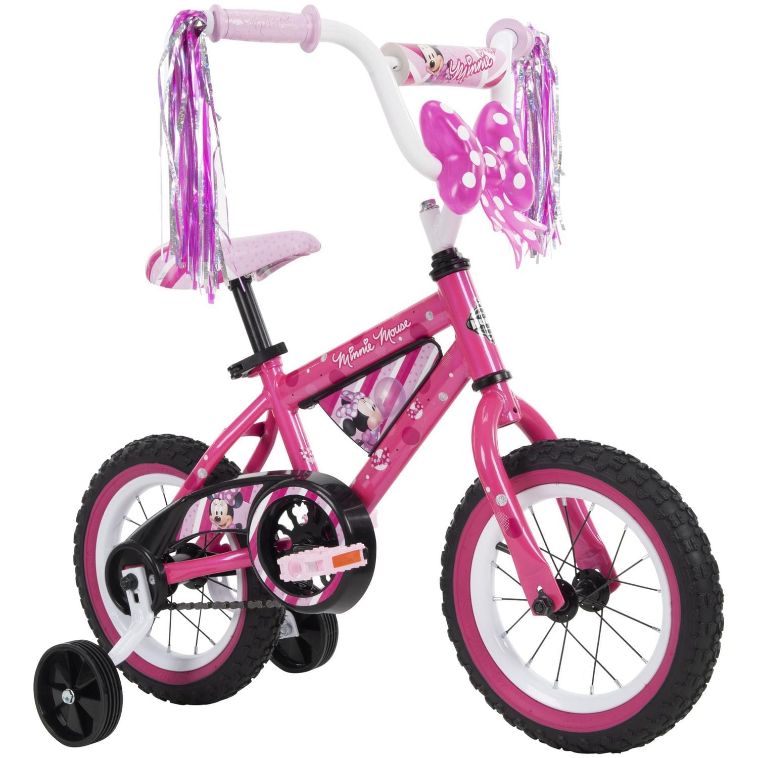 Disney Minnie Mouse 12in Girls' Bike, Pink, by Huffy