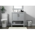 thumbnail image 4 of Elegant Kitchen and Bath 30 Inch SIngle Bathroom Vanity In White, 4 of 7