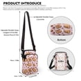 thumbnail image 6 of HELLHERO Strawberry-Heart-Capybara Crossbody Bags with with Zipper Women Shoulder Bag Trendy Polyester, 6 of 7